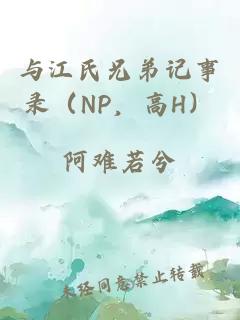 与江氏兄弟记事录（NP，高H）