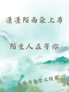 潇潇陌雨染上希