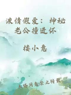 浓情假爱：神秘老公撞进怀