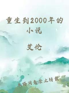 重生到2000年的小说