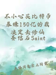 不小心买比特币暴赚150亿的我决定去修仙